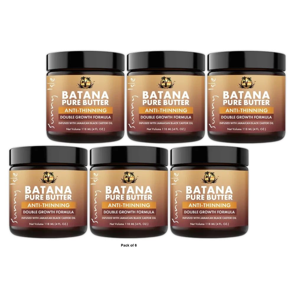 Sunny Isle Anti-Thinning Batana Pure Butter 4oz (Pack of 6)