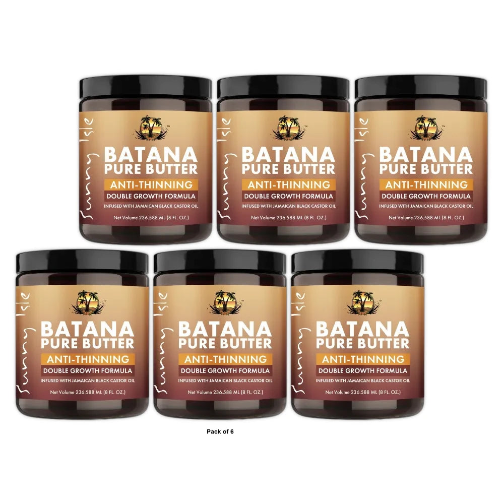 Sunny Isle Anti-Thinning Batana Pure Butter 8oz (Pack of 6)