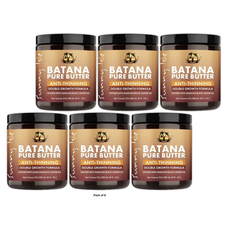 Sunny Isle Anti-Thinning Batana Pure Butter 8oz (Pack of 6)