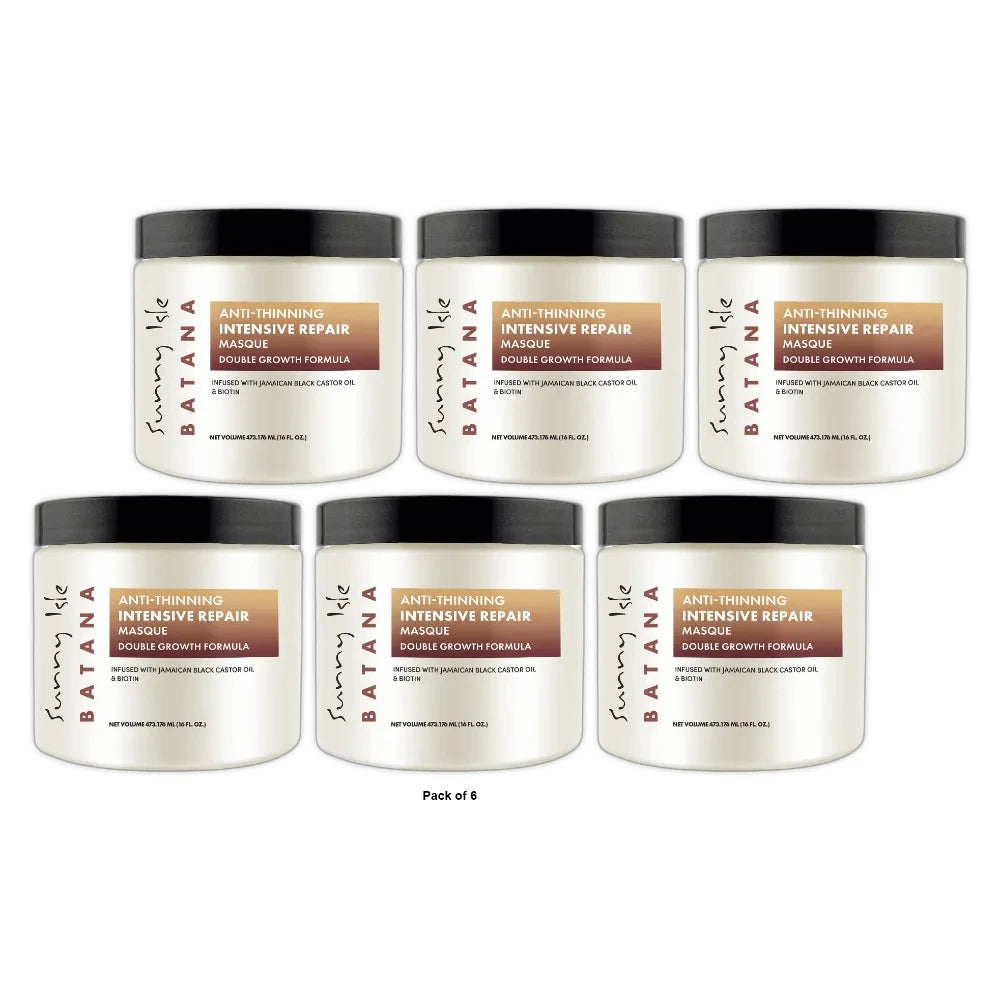 Sunny Isle Batana Anti-Thinning Intensive Repair Masque 16oz (Pack of 6)
