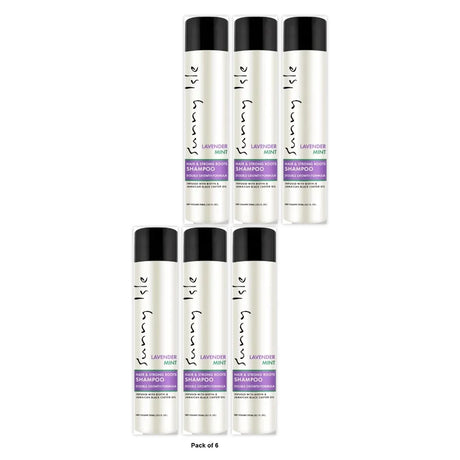 Sunny Isle Lavender Mint Hair and Strong Roots Shampoo 10.1oz (Pack of 6)