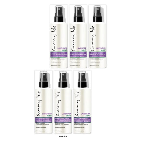 Sunny Isle Lavender Mint Leave-In Detangler Conditioning Treatment 8oz (Pack of 6)