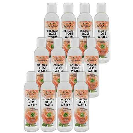 Collagen Plus Rose Water (6 Oz) By By Natures (BYN48136) Beauty Supply Products (Pack of 12)