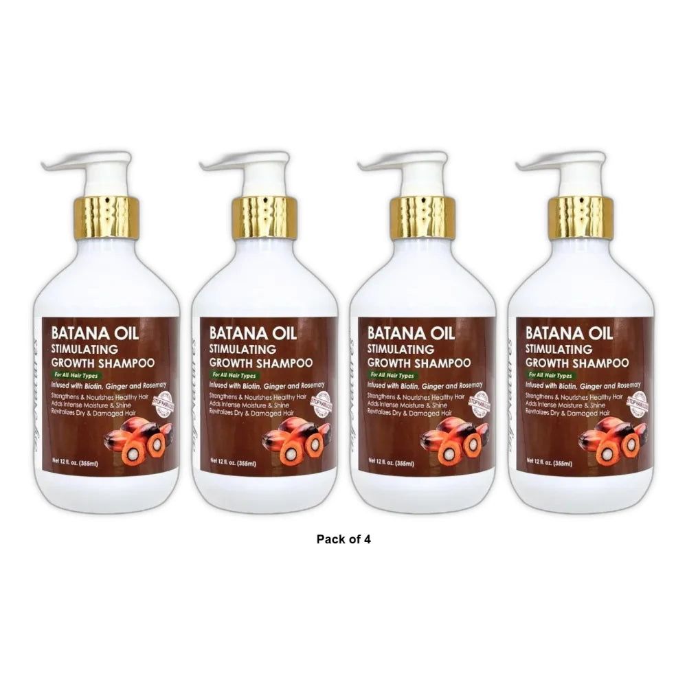 By Natures Batana Oil Moisturizing & Stimulating Growth Conditioner 12 fl.oz - I (Pack of 4)