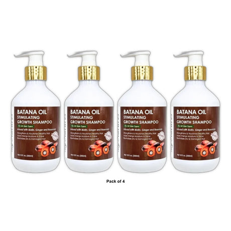 By Natures Batana Oil Moisturizing & Stimulating Growth Conditioner 12 fl.oz - I (Pack of 4)