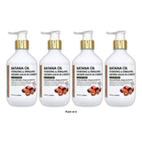 By Natures Batana Oil Hydrating & Stimulating Growth Leave-In Conditioner 12 Oz (Pack of 4)