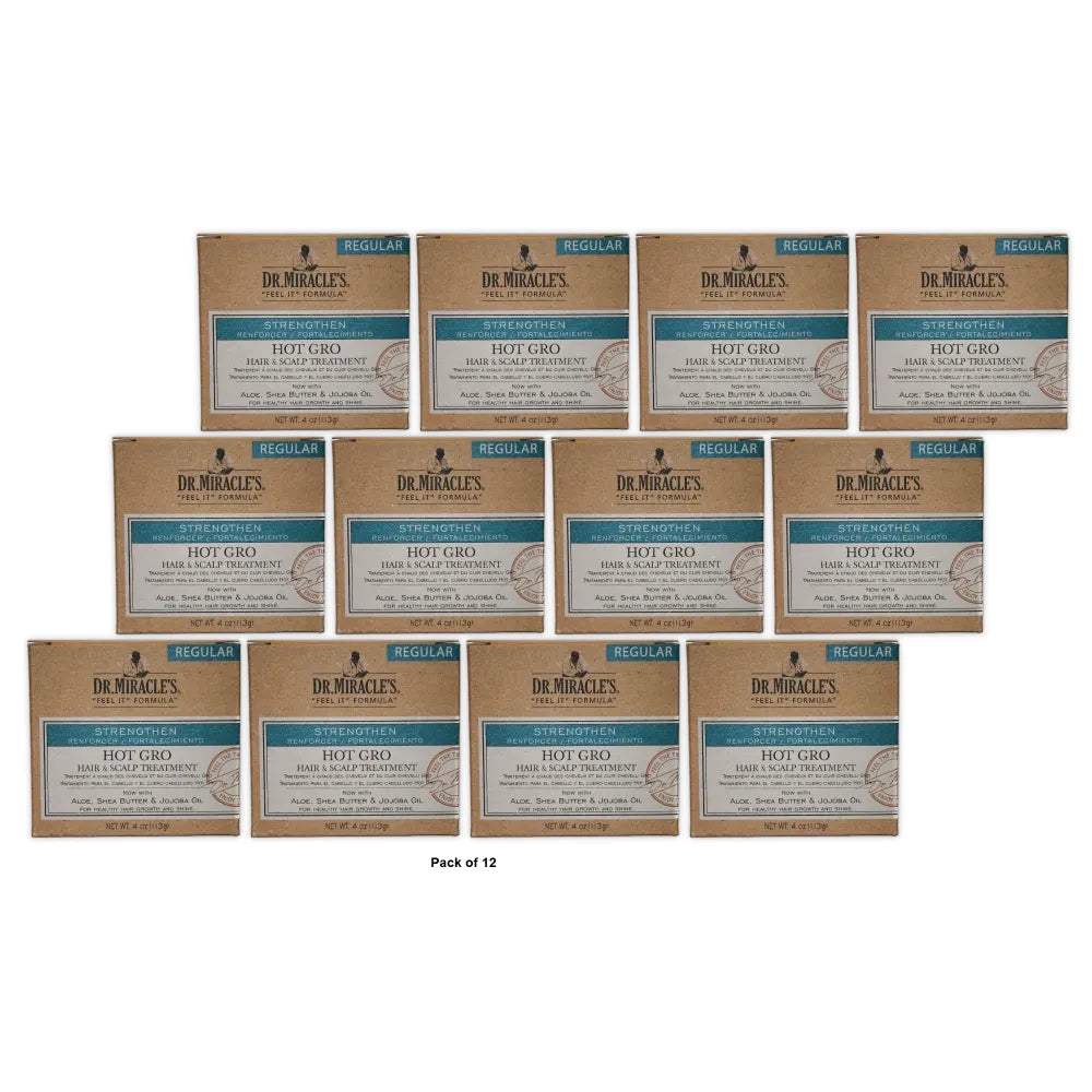 Dr. Miracles Feel It Formula Moisturizing nourishing Hair and Scalp Growth Tr 4 Oz (Pack of 6)