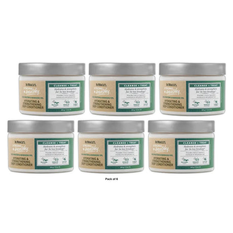 Dr. Miracle s Strong & Healthy Hydrating & Strengthening Deep Conditioner. Conta 12. Oz (Pack of 6)