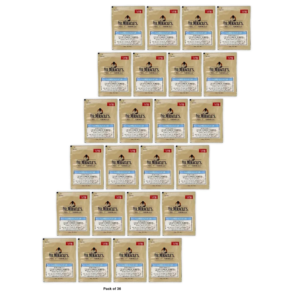 Dr. Miracle s Feel it Formula Deep Conditioning Treatment 1.75 oz (Pack of 36)
