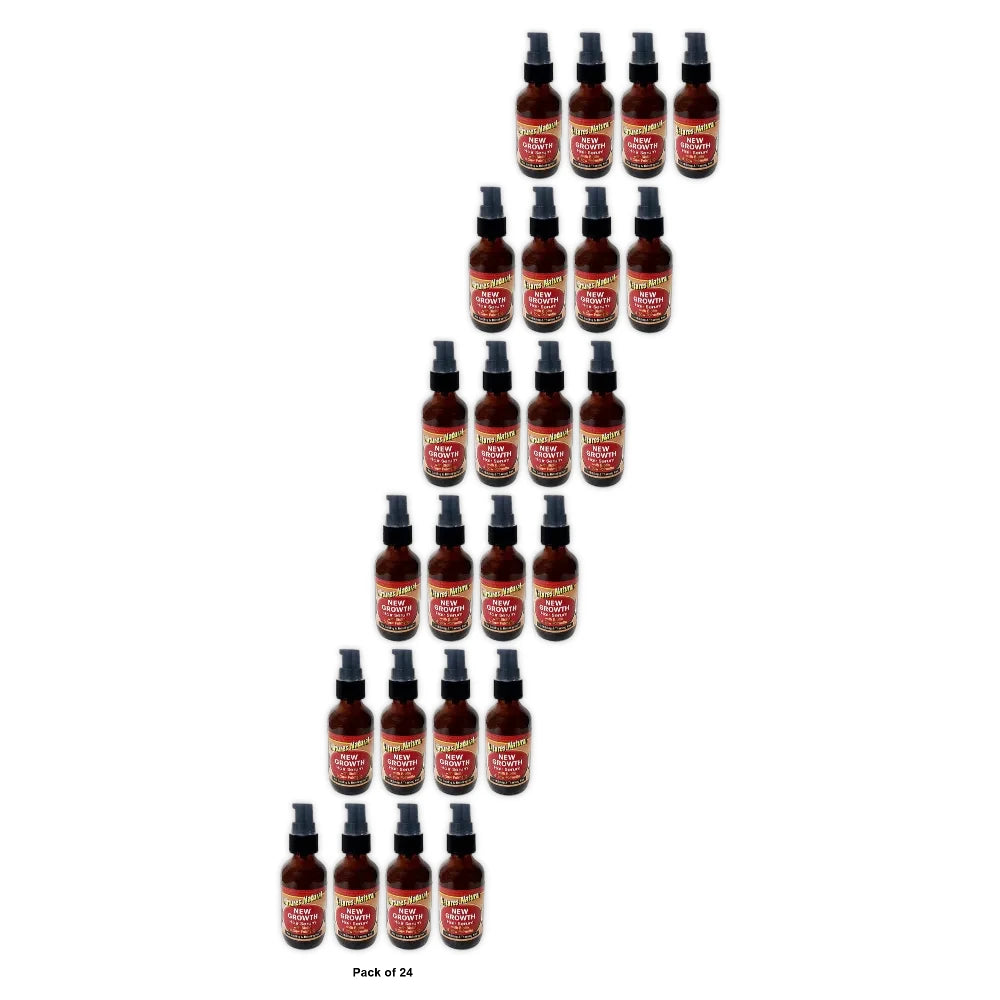 Natures Natural New Growth Hair Serum with Biotin & Saw Palmetto Net.Wt. 2 oz (Pack of 24)