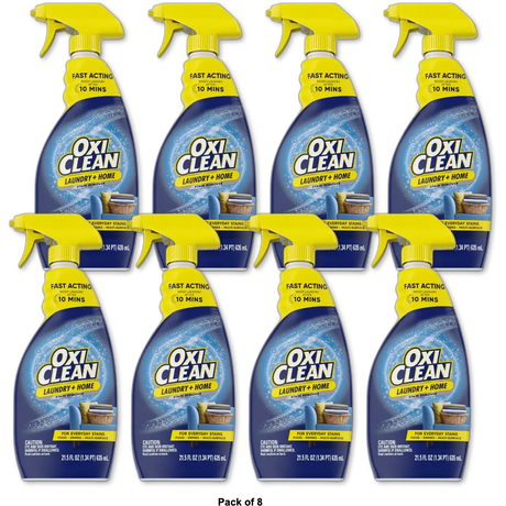 OxiClean Liquid Stain Remover Spray 21.5Oz (Pack of 8)