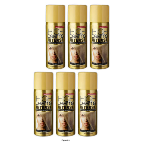 Salon Grafix High Beams Intense Temporary Spray - Blonde 2.7 oz Hair Color (Pack of 6)