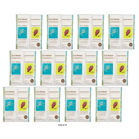 Curl Rehab Rice Water & Grapeseed Length Retention Treatment 4.8 oz (Pack of 24)