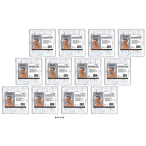 Annie Extra Large Processing Clear Caps 100 Caps #3541 (1 pack)