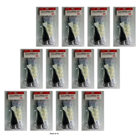 ANNIE - Coloring Kit 5PCs BLACK (Pack of 12)