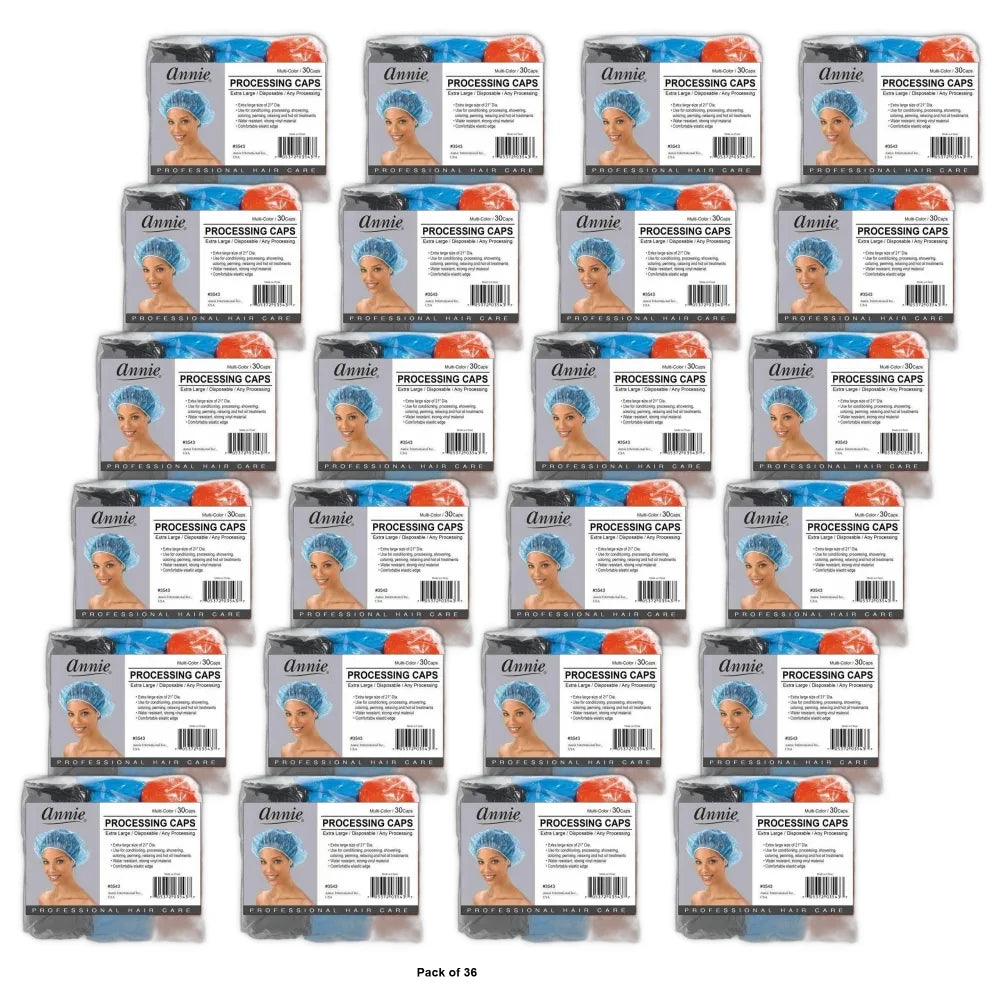 Annie Processing Caps (30 Count) (Pack of 36)