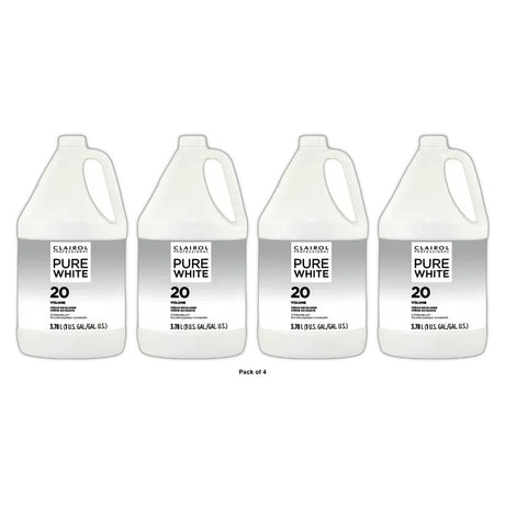 Clairol Pure White Crème protective conditioners Gel 128 oz (Pack of 4)