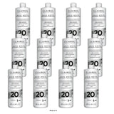 Clairol Pure White 20 Volume Creme Developer 8 oz Lightener (Pack of 12)