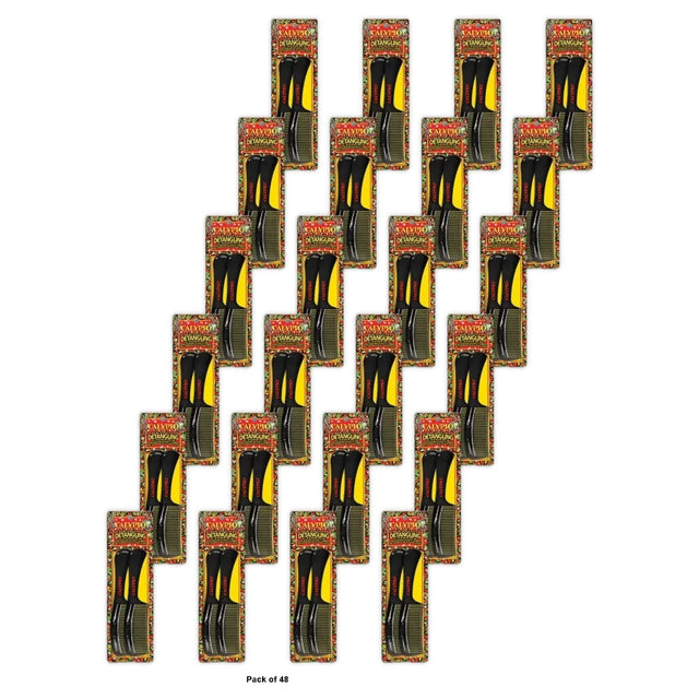Calypso Premium Detangling Combs - 2 Sets (Pack of 48)