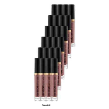 Black Radiance Perfect Tone Matte Lip CrÃ¨me Go Nude (Pack of 48)