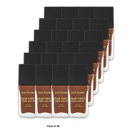 Black Radiance Color Perfect Liquid Foundation Makeup - Espresso (Pack of 48)