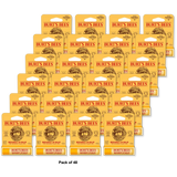 Burts Bees 100% Natural Origin Moisturizing Lip Balm Original Beeswax 0.15Oz (Pack Of 48)