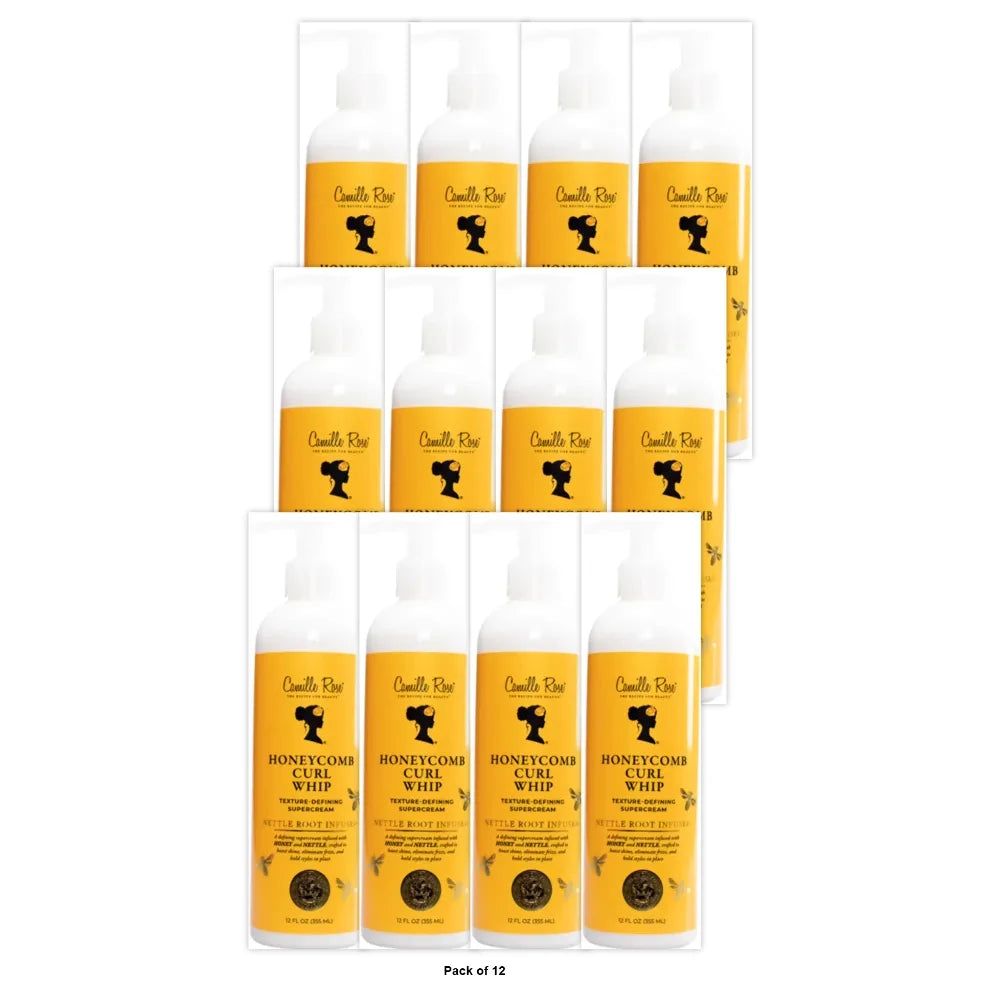 Camille Rose HoneyComb Curl Whip 12 Fl. Oz (Pack of 6)