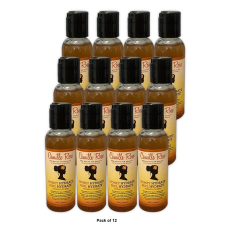 Camille Rose Honey Hydrate Leave-In Hair Treatment Conditioner - 2 fl oz (Pack of 12)