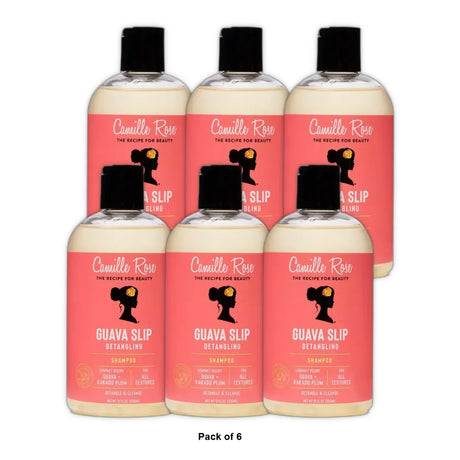 Camille Rose Guava Slip Detangling Shampoo - 12 fl oz (Pack of 6)