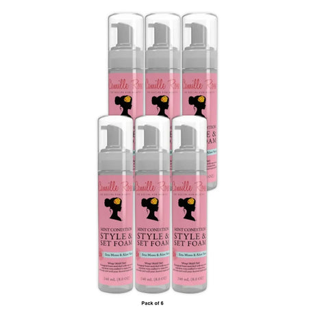 CAMILLE ROSE Mint Condition Style & Set Foam (Sea Moss & Aloe Vera) 240ml / 8oz (Pack of 6)