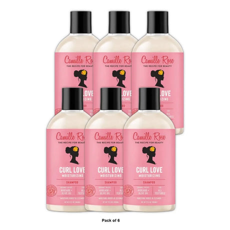 Camille Rose Curl Love Moisturizing Shampoo - 12 fl oz (Pack of 6)