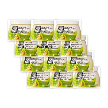 Elasta QP Anti-Breakage Leave-In Conditioner Olive Oil & Mango Butter 15 oz (Pack of 12)