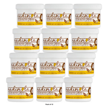 Nadinola Cocoa Butter Cream 4 Oz. (Pack of 12)