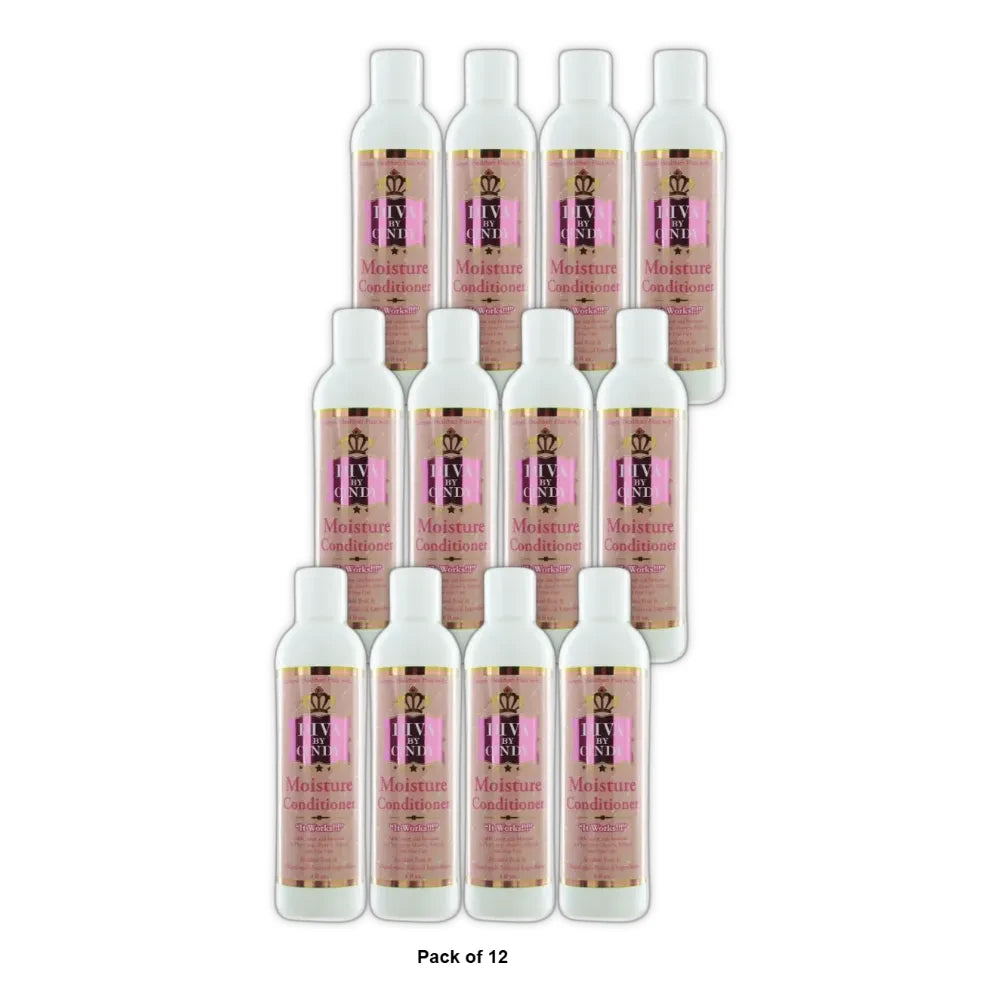 Diva By Cindy Moisturizing Conditioner 8 fl. oz. (Pack of 12)