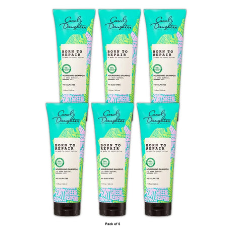 Carol s Daughter Born to Repair Sulfate- Free Nourishing Shampoo - 11 Oz (Pack of 6)
