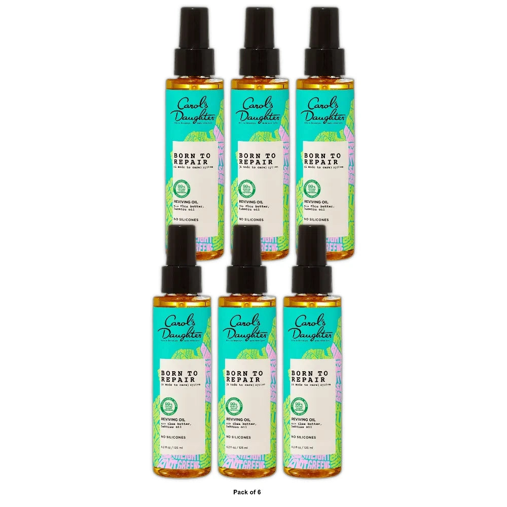 Carol s Daughter Born to Repair Reviving Nourishing Hair Oil for Curly Hair wi 4.2. Oz (Pack of 6)