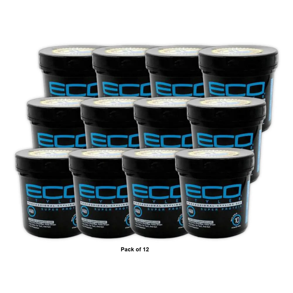 Ecoco Eco Style Gel - Regular Super Protein - Pack of 2 8 oz Gel