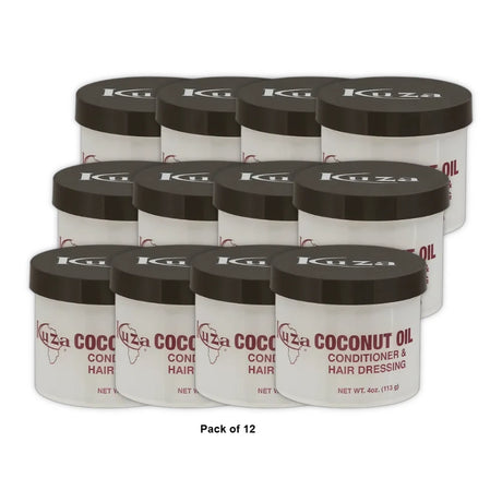 Kuza Coconut Oil Conditioner 4oz (Pack of 12)