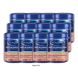 Noxzema Ultimate Clear Face Pads Anti-Blemish Made with Over 60% Alcohol 90 Coun 0.19 Oz (Pack of 6)