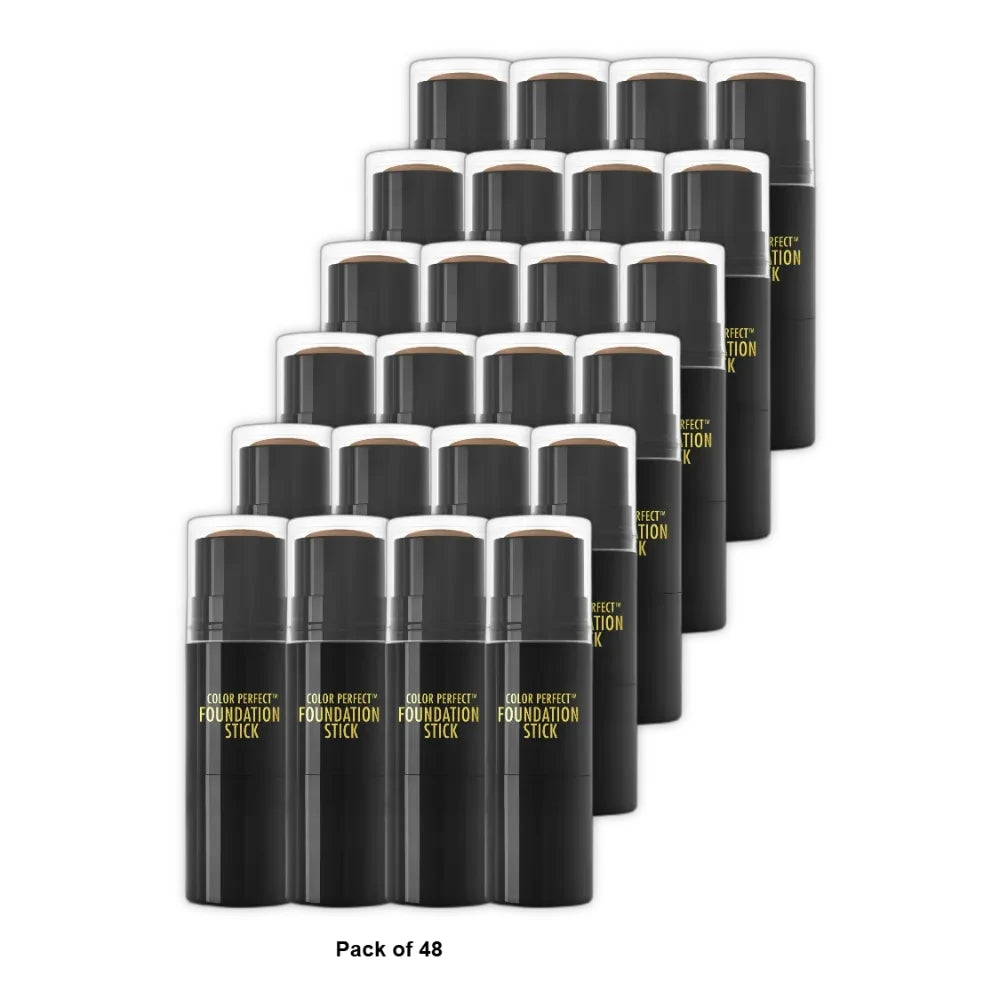 Black Radiance Color Perfect Foundation Stick - Bronze Glow - 0.25oz (Pack of 48)