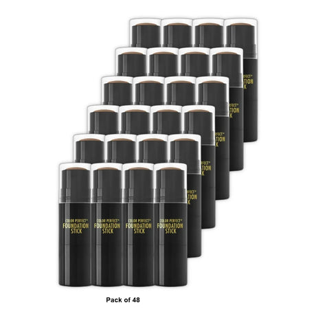 Black Radiance Color Perfect Foundation Stick - Bronze Glow - 0.25oz (Pack of 48)
