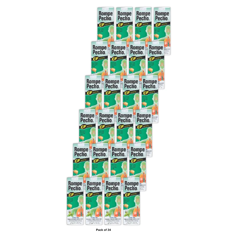 Rompe Pecho Cold & Flu - 6.0 fl oz (Pack of 24)