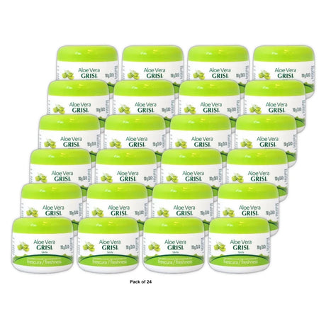 Grisi Aloe Vera Face Cream Moisturizer for All Skin Types Soothing and Regenera 3.80 Oz (Pack of 24)
