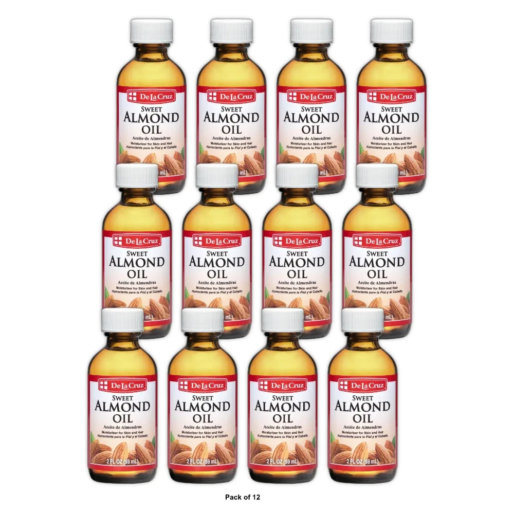 DLC Aceite de Almendra 2 oz./Almond Oil DLC (Pack of 12)