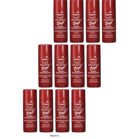 Demert Nail Enamel Dryer Spray Ounce (221ml) 7.5 Oz (Pack of 12)