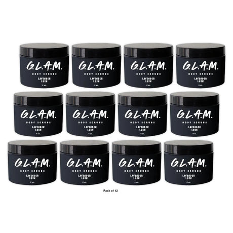 G.L.A.M. Lavender Lush Exfoliant 8 Oz (Pack of 12)