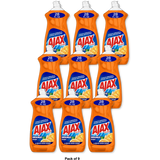 Ajax Ultra Triple Action Liquid Dish Soap Orange 28Oz (Pack of 9)