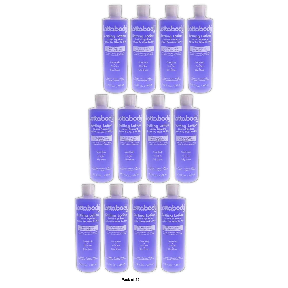 LOTTABODY Setting Lotion 15.2 oz (Pack of 12)