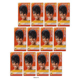 Creme of Nature Exotic Shine Color Intense Black 1.0 Permanent Hair Color (Pack of 12)