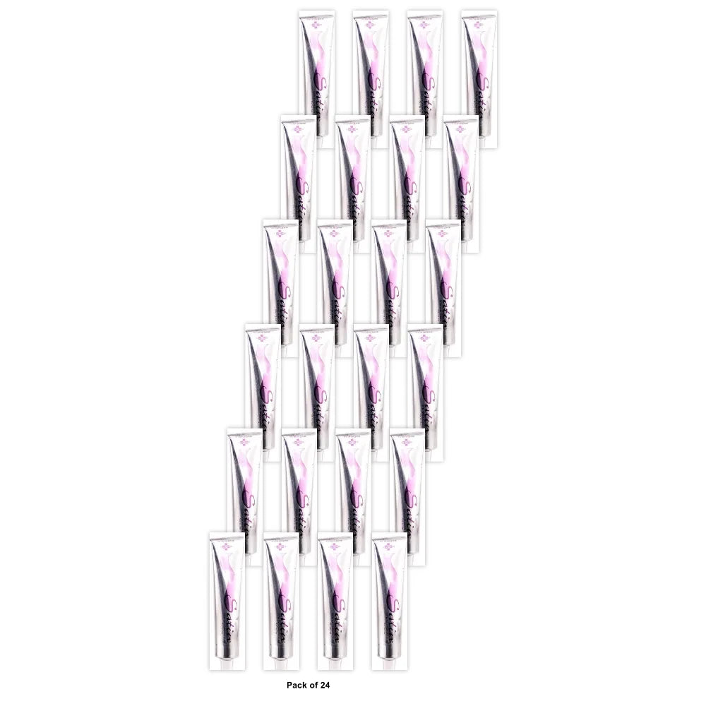 Satin Bold Series Aloe Vera Infused Hair Color - 3 oz - 8 Titanium Silver (Pack of 24)